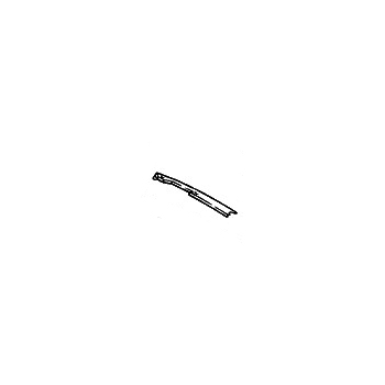 Unterlegschiene rechts für Porsche 911 Carreraspoiler  91151229000