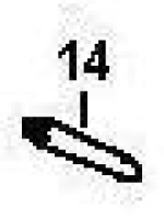 Nr.14 Scharnierstift