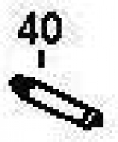 Nr.40 Scharnierstift