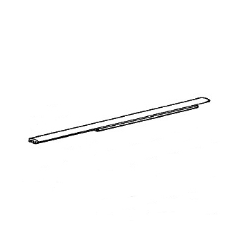 Zierleiste links, chrom für Porsche 911 Targa  90153143141