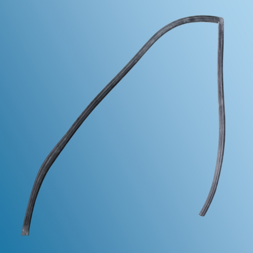 door seal left for Porsche 356, single chamber  64453192300