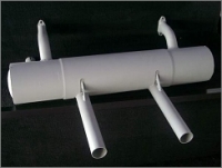 Sportauspuff Stahl, Endrohr-Querschnitt 40mm, sportlicher Klang (kleine Heizung) für Porsche 356 A/B/C  61654103
