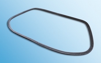 Dichtung Frontscheibe für Porsche 911, Bj.65-89, bei Modell Bj.89 passend für Fahrzeuge mit Zierrahmen - AFTERMARKET MIT GUTER PASSFORM  91154122503