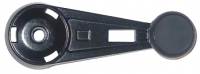 window crank black für Porsche 911, 74-83  91154247101