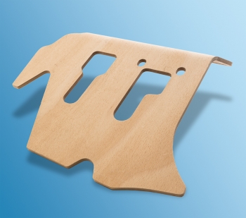 Preview: Pedalbodenbrett links für Porsche 911 Coupé, Bj.74-89  91155106304