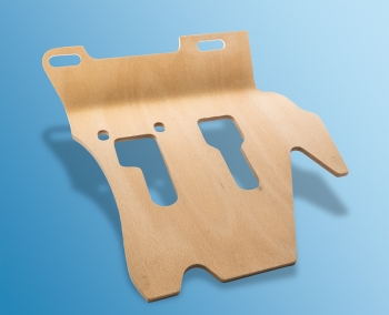 Preview: Pedalbodenbrett links für Porsche 911 Targa, Bj.74-89  91155106344