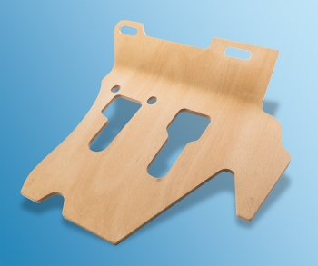 Preview: Pedalbodenbrett links für Porsche 911 Targa, Bj.74-89  91155106344