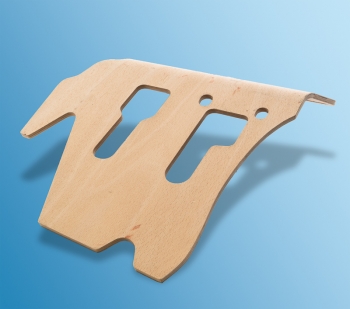 Preview: Pedalbodenbrett links für Porsche 911 Targa, Bj.74-89  91155106344