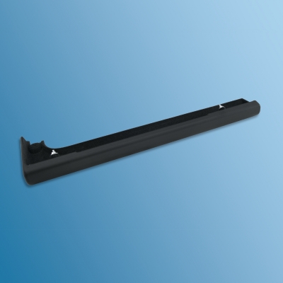Knee protection strip left, leatherette black, for Porsche 911 G-model, 86-89 / 964 / 993 - New production    91155206900