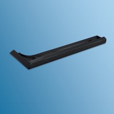 Knieschutzleiste links, Rohling, unbezogen, schwarz, für Porsche 911 G-Modell, Bj.86-89 / 964 / 993 - Neuauflage  91155206900