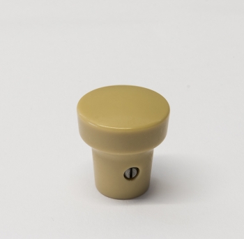 Schalterknopf beige, mittel mit Messingbüchse und Gewinde M6, und Sicherungsschraube M3,5 für Ausstellfenster  64455282003