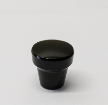 Schalterknopf schwarz, mittel M6 für Licht und Zigarettenanzünder  64455282101
