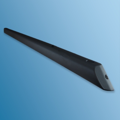 Cover strip, slug, left, with hole for mirror adjuster, for Porsche 911, 75-86 - New production     91155508347