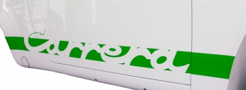 Schriftzug Carrera, grün, 4-teiliger Satz, für Porsche 911  91155903402