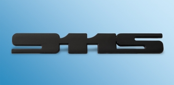 Schriftzug 911S, Schwarz, für Porsche 911, Bj.76  91155930803