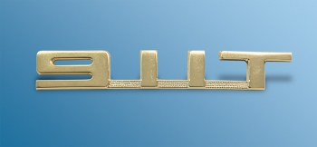 Schriftzug 911T, Gold, für Porsche 911, Bj.69-71  90155931150