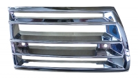 Hupengitter 911 rechts, chrom, Metall, für Porsche 911, Bj.69-72  90155943227