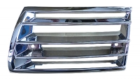 Hupengitter 911 links, chrom, Metall, für Porsche 911 Bj.69-72  90155943127
