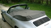 Persenning schwarz sowie in vielen unterschiedlichen Farben, für Porsche 911 Cabrio+Speedster, Bj.86-89  91156108960