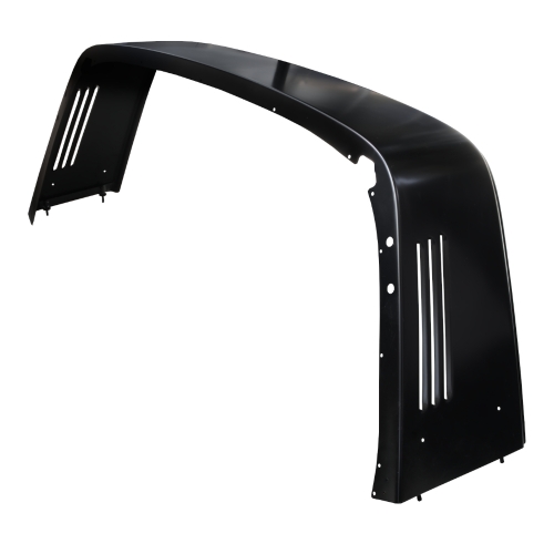 Targadach Bügel, Stahl, schwarz mit Schlitzen für Porsche 911/912, Bj. 78-89          91156508300A, 91156508300