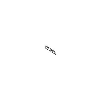 Polsterblende links, für Porsche 911, Bj.74-86  90156509346