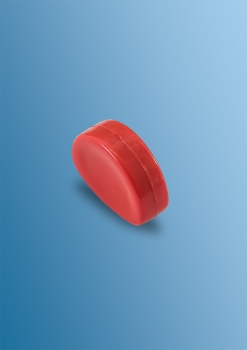 Preview: Knopf rot für Porsche 911, Bj.84-85  90157191800