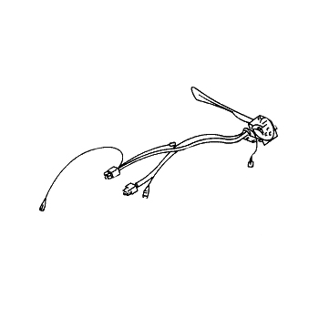 Wischerschalter für Porsche 911, Bj.71-73  90161330204