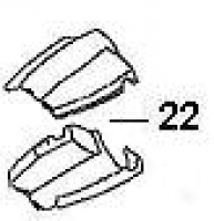 Nr.22 Schaltergehäuse 2-teilig