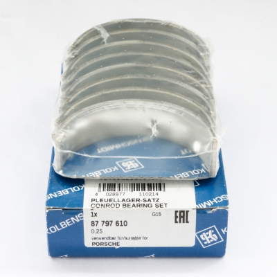 Pleuellagersatz, 0,25 Untermaß für Porsche 356 A/B/C / 912  61610314252