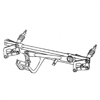 Kurbeltrieb für Porsche 911/912, Bj.71-73  90162893300