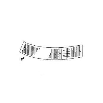 Rücklichtglas rechts, EU, Rand schwarz für Porsche 911  91163195000