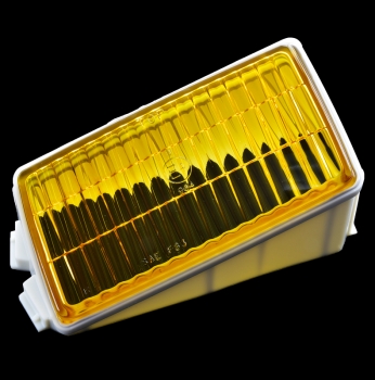 Preview: APA Industrie Streuscheibe gelb, rechts für Porsche 911  91163194200