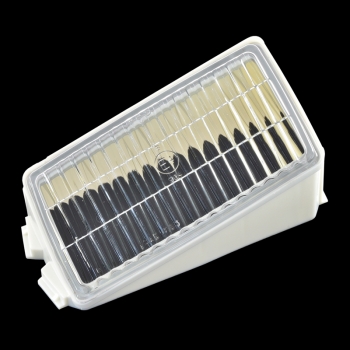 Preview: APA Industrie Streuscheibe gelb, rechts für Porsche 911  91163194200