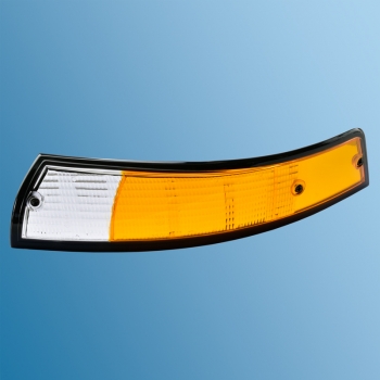 Blinkerglas vorne links für Porsche 911, EU, Rand schwarz  91163194300