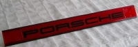 Heckblende mit Schriftzug schwarz für Porsche 911, bis Bj.86  91163143203