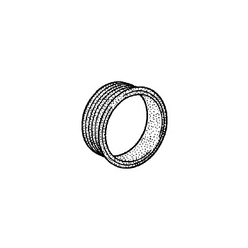 rubber ring 80 mm Ø for Porsche 911  91164190101