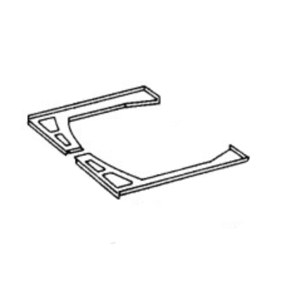 Motorraumabschlußblech, 2-teilig, für Porsche 356 A/B/C     64450108107, 64450108107, 64450108109, 64450108301, 64450108305, 64450108401, 64450108405