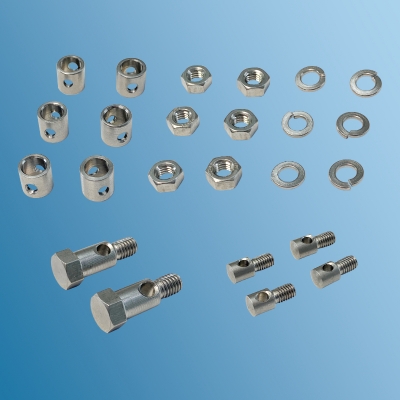 Bolzen, Schrauben, Heizklappen-Stange Set für Porsche 356 preA/A/B/C  64421190100,64421175501,64421175500,64421175100,N0122265,90007601002