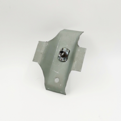 Retaining plate for bumper, front, for Porsche 356A        64450501700, 64450502700
