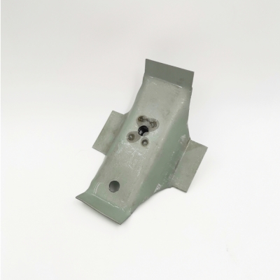 Retaining plate for bumper, rear, for Porsche 356A       64450502700, 64450501700