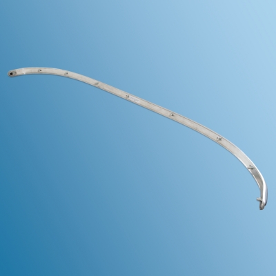 Moulding rear, complete with rubber ply for Porsche 356 A  64450504300