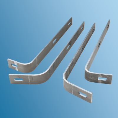 Stoßstangenhalter vorne Satz 4-teilig für Porsche 356 B/C  64450513105