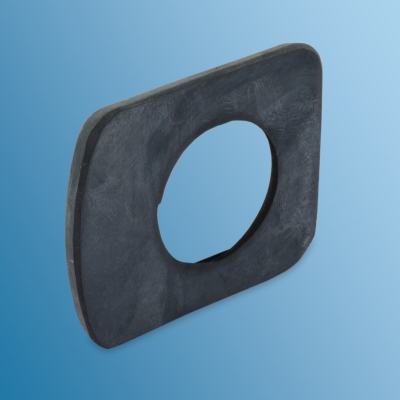 Preview: Gummiunterlage Türgriff für Porsche 356 preA - T1  64453100600