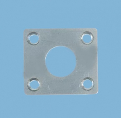 Preview: Gewindeplatte für Türscharnier, für Porsche 356, Bj.50-65       64453131000