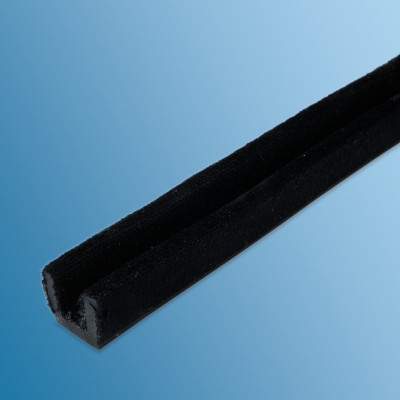 window guide top + rear in one piece, for Porsche 356 B/C, Coupe, length 1180mm per side  64454290200,64454290300