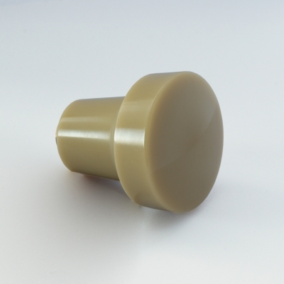 Schalterknopf beige, groß M6 für Haubenbetätigung und Lüftungklappen mit Messingbüchse M5  64455281001