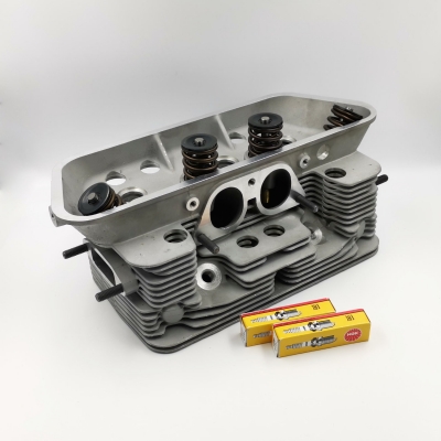 Zylinderkopf für Porsche 356 C/SC / 912, neue Produktion von Willhoit, neue Köpfe mit Ventilen / Federn / Zündkerzen, etc., einbaufertig, Verkauf nur als Satz          61610403601B, 61610400603, 61610400600, 616104006AX, 61610400604, 61610400605, 61610400