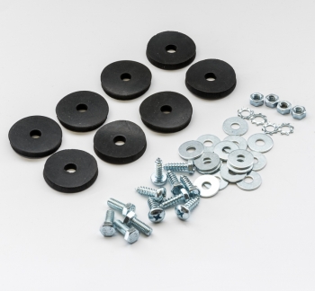 Preview: Kennzeichen Befestigung Einbausatz vorne und hinten für Porsche 911  90170105124