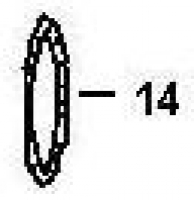 sealing ring for Porsche 944  99970146840