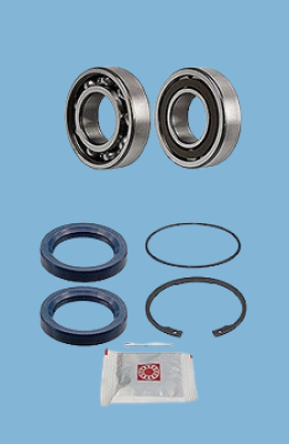 Radlagersatz, 7-teilig, für Porsche 924, Bj.76-85 / 944 I, Bj.82-85, pro Seite   113501227A